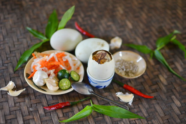 Le balut en Asie