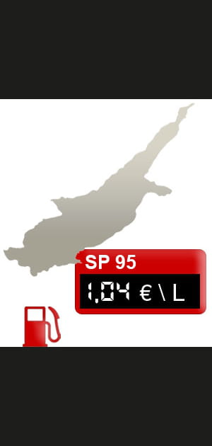 27- Chypre&nbsp;: 1,04&nbsp;euro/litre