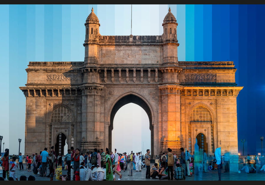 La Porte de l'Inde &agrave; Bombay