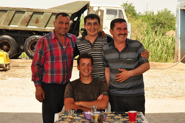 L'heure du thé en Azerbaïdjan