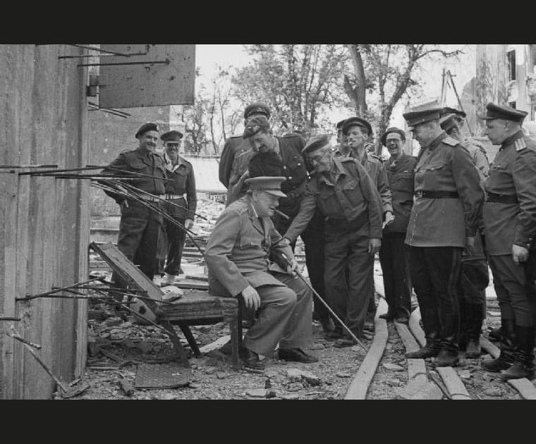 Churchill &agrave; Berlin