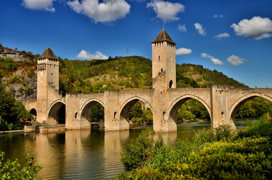 Cahors, sur le fleuve du Lot