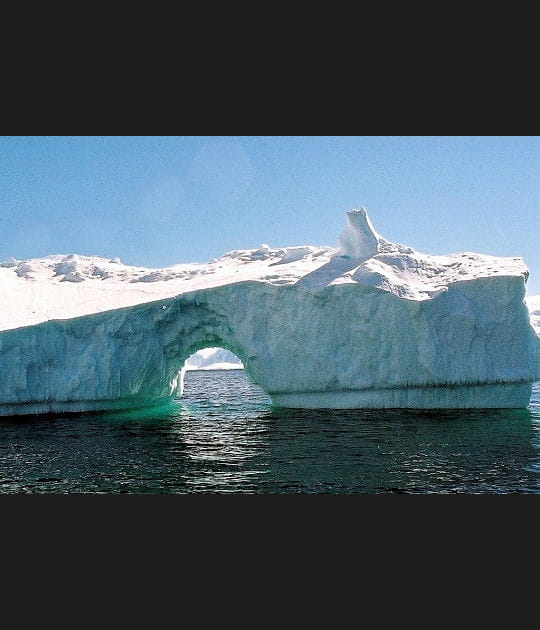 Un arc de glace