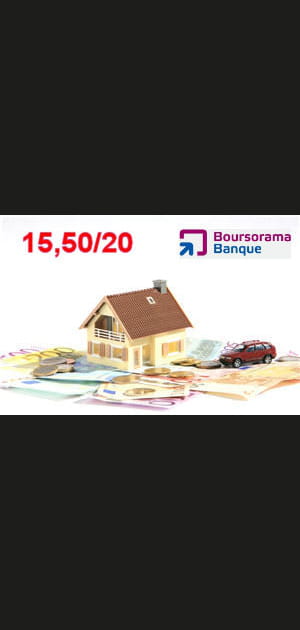 9e - Boursorama banque&nbsp;: 15,50/20