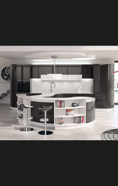 Une cuisine toute ronde