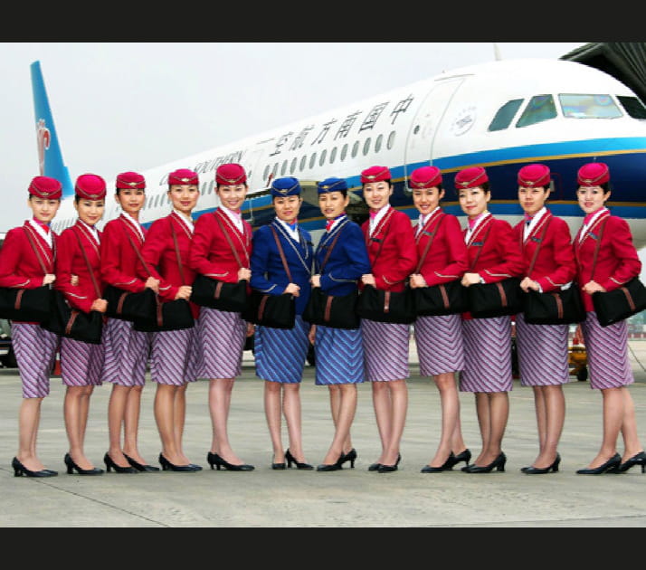 Coquetterie sign&eacute;e China Southern