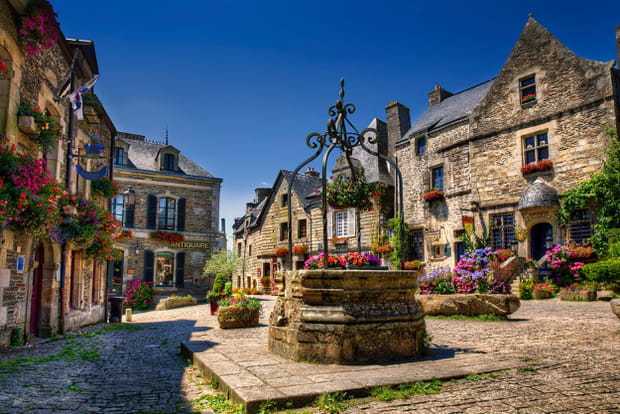 Rochefort-en-Terre, au cœur d'un village de conte de fées