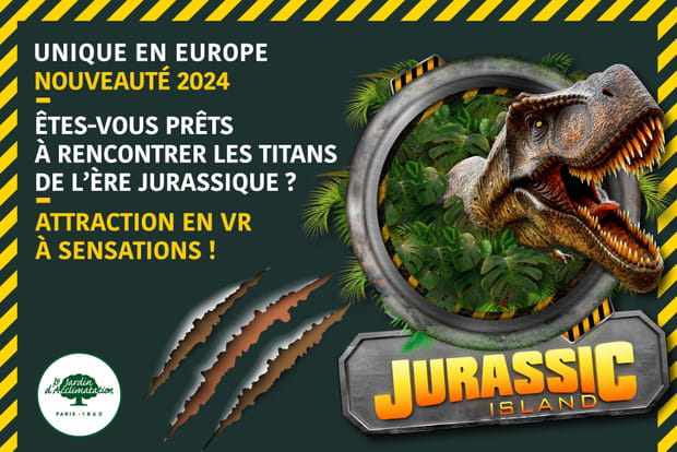 Les dinosaures envahissent le Jardin d'Acclimatation