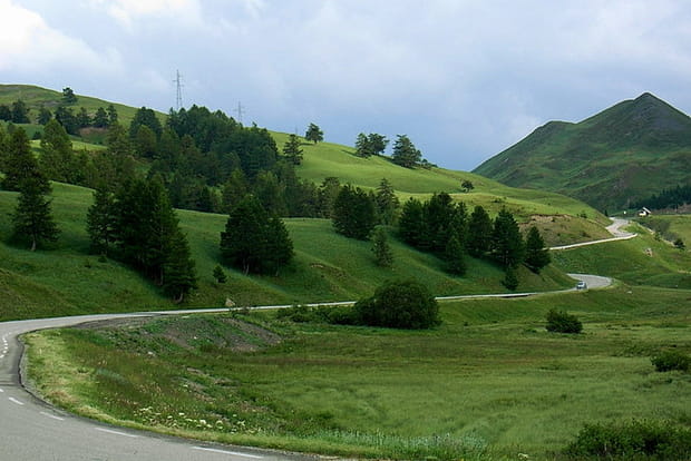 Dans les Alpes-de-Haute-Provence, sur la Route Napoléon
