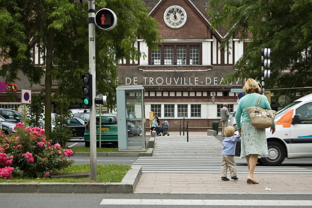 La gare de Trouville-Deauville