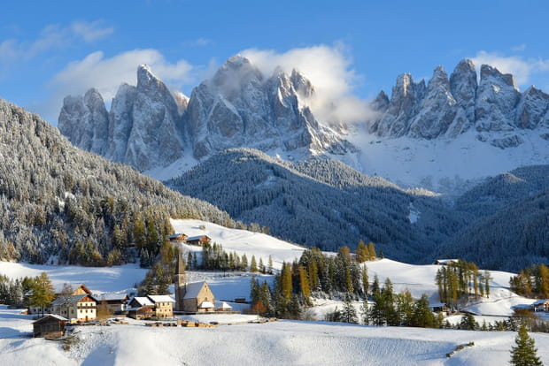 Les Dolomites, en Italie
