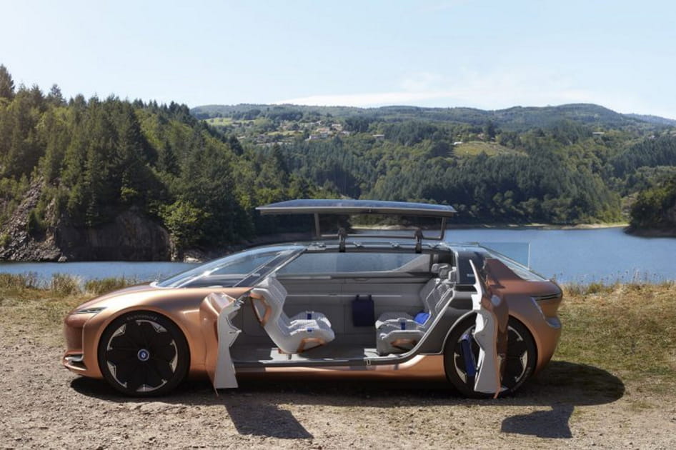 La voiture &eacute;lectrique autonome &quot;salon&quot;
