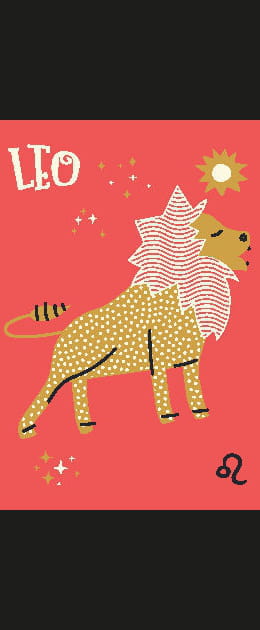 Lion, n&eacute; entre le 23&nbsp;juillet et le 22&nbsp;ao&ucirc;t