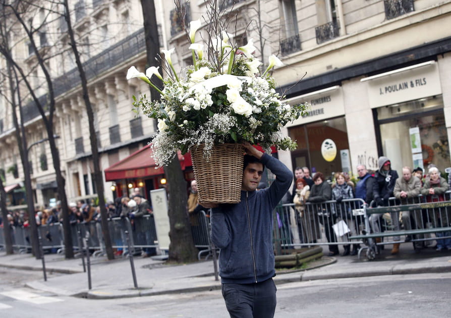 Des fleurs pour France Gall