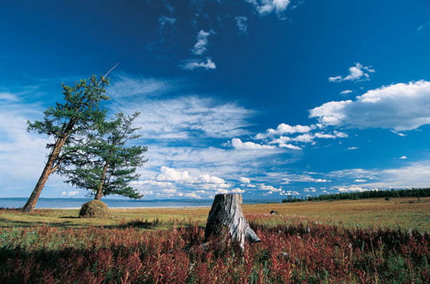 Sur les rives du petit Baïkal