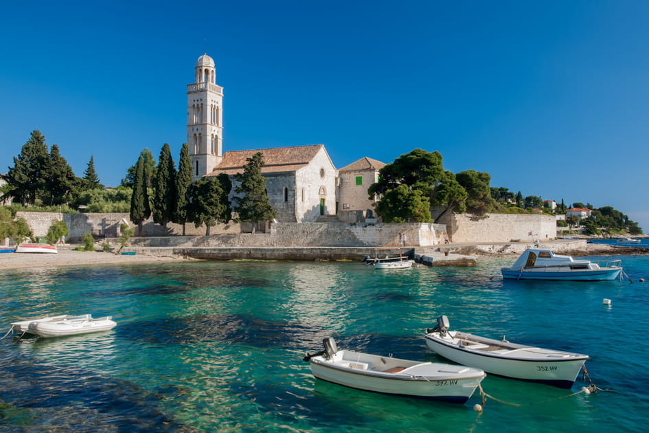 Sur l'&icirc;le de Hvar