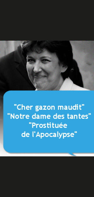 Roselyne Bachelot&nbsp;: &quot;prostitu&eacute;e de l'Apocalypse&quot;