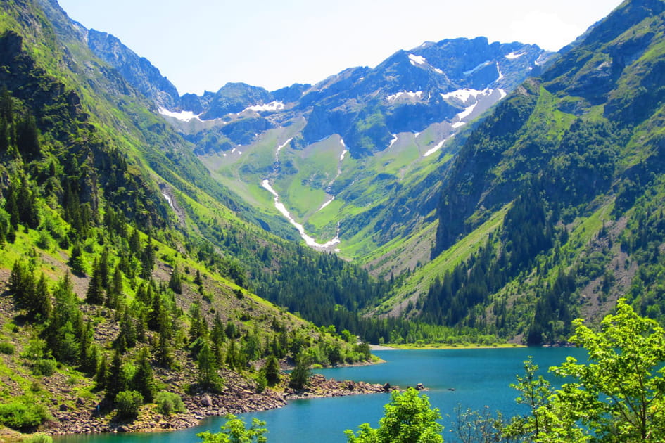 Le Lac Lauvitel, le plus grand lac du Massif des &Eacute;crins