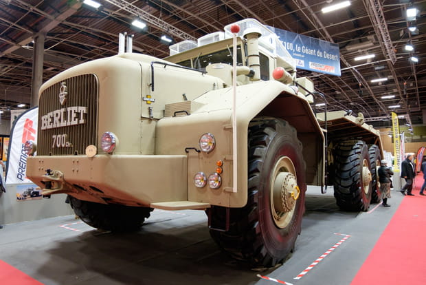 Le Berliet T100, un "géant du désert" à Rétromobile