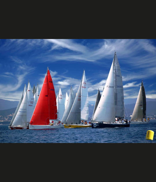 Ville d'accueil des comp&eacute;titions de voile