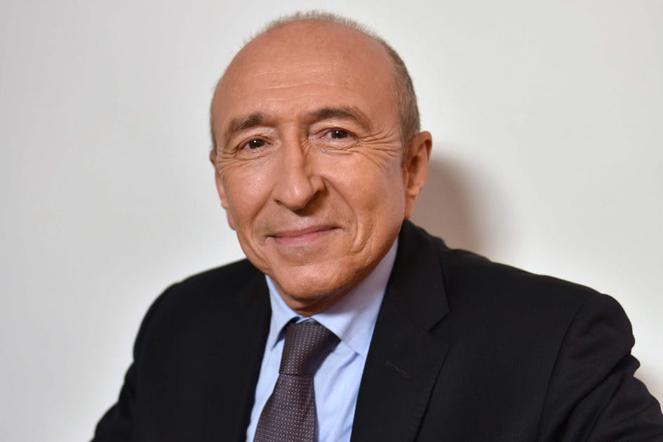 G&eacute;rard Collomb, ministre de l'Int&eacute;rieur