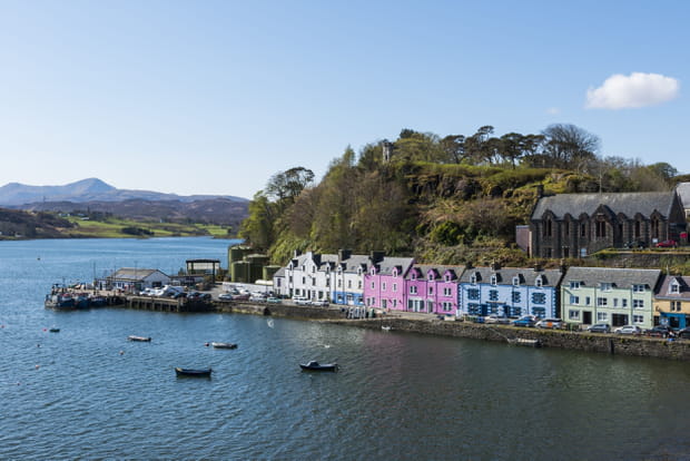 Portree, en Ecosse