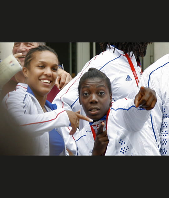 Lucie Decosse et Gwladys Epangue