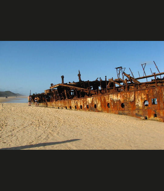 Le &quot;SS Maheno&quot;, navire-h&ocirc;pital