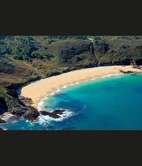 L'ondulante plage du Portuais, Erquy