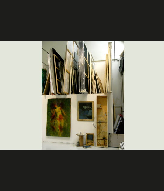 Atelier de peinture aux Beaux-arts de Paris