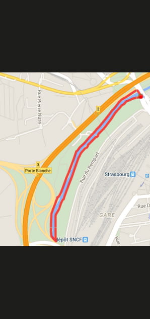 Strasbourg : le parc du Glacis (2,6&nbsp;km)