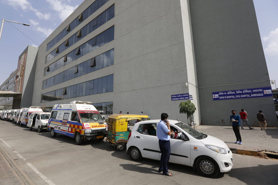File d'ambulances