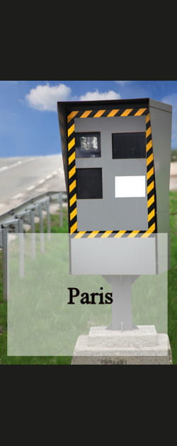 Les nouveaux radars dans Paris