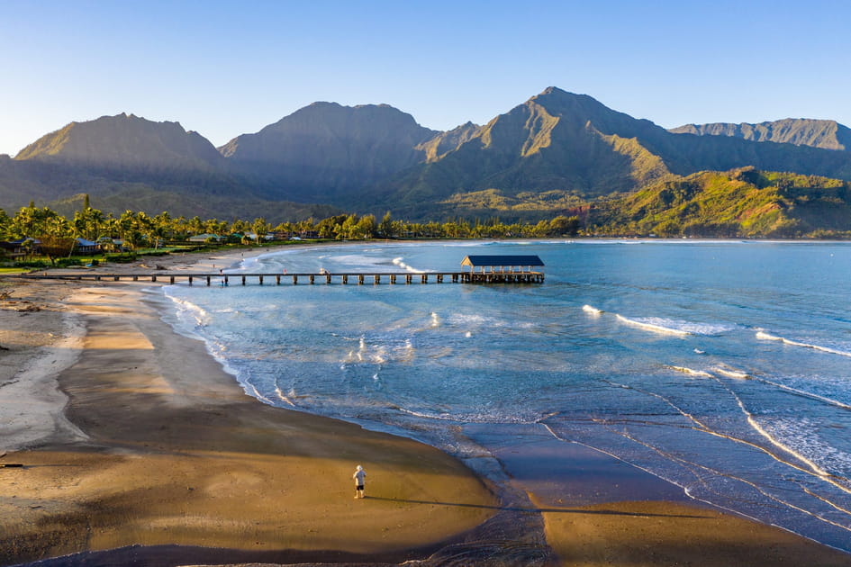 La baie d'Hanalei