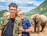 Muriel Robin et Chanee sur la terre des éléphants