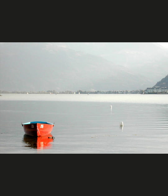 Barque sur le lac