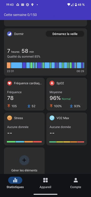 Un suivi de la forme et de la sant&eacute;