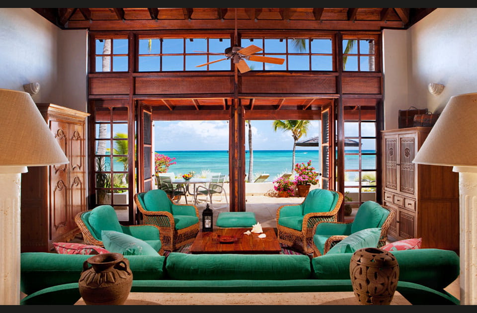 L&rsquo;h&ocirc;tel Jumpy Bay pr&egrave;s de l&rsquo;&icirc;le d&rsquo;Antigua