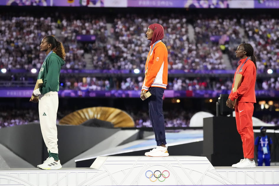 Le podium du marathon