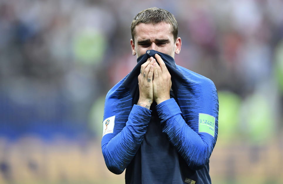 Les larmes de Griezmann