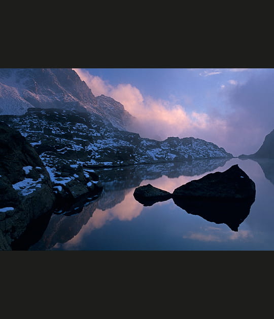 Sur les flancs du Mont Viso