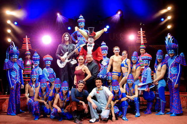 La troupe du cirque Arlette Gruss