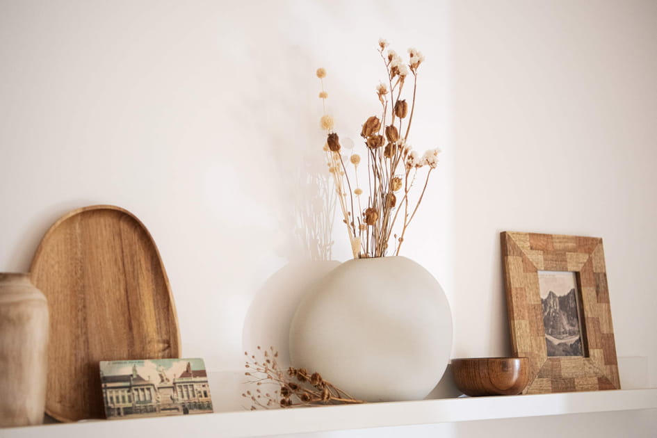 Un vase tout en rondeur