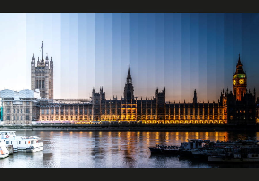 Le Palais de Westminster &agrave; Londres