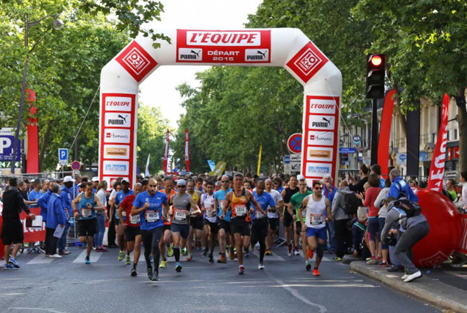 10 km de L'Equipe : 2,50 euros au kilom&egrave;tre