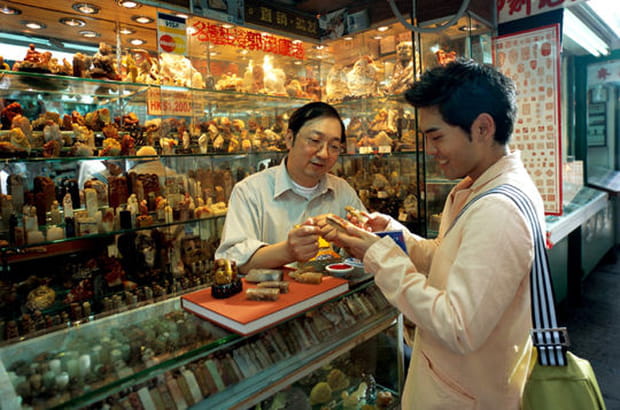 Marché de jade de Sheun Wan