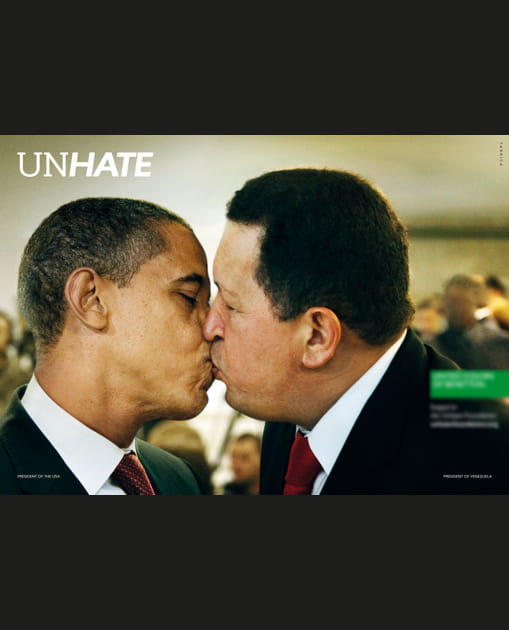 Barack Obama et Hugo Chavez