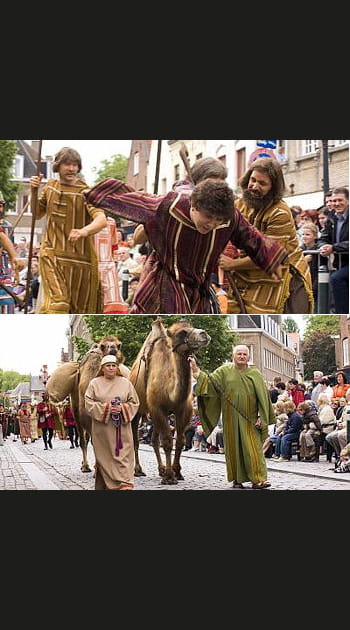 La procession du Saint-Sang &agrave; Bruges