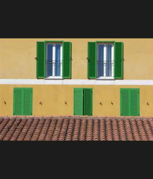 Les volets verts