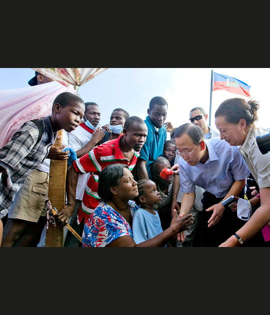 Visite de Ban Ki-Moon
